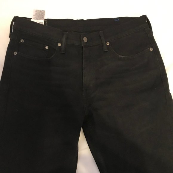 Levi's Men's 514 Black Jeans - Picture 2 of 13